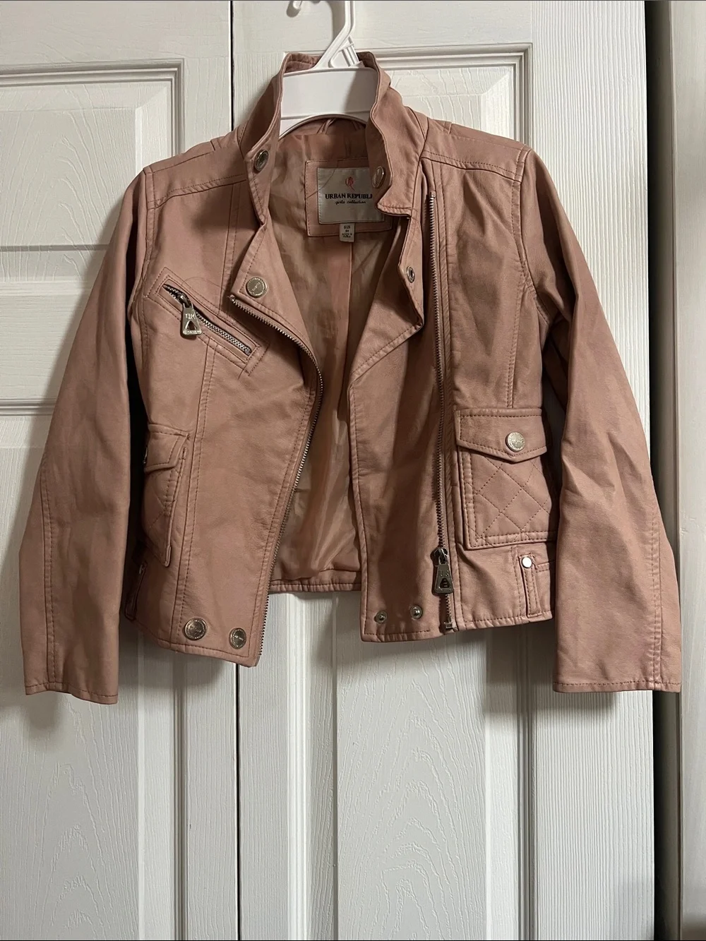 Urban Republic Dusty Rose Moto Jacket